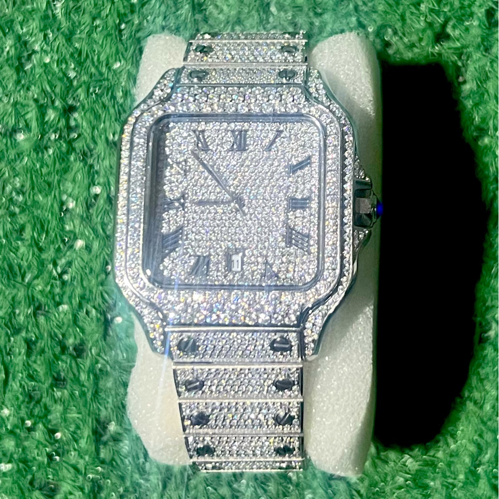 Moissanite Diamond Watch